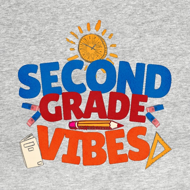 second grade vibes funny back to school by owdinop